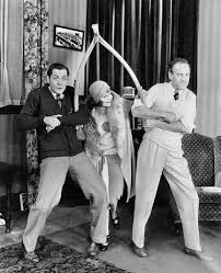 Robert Montgomery Sally Starr Director Sam Wood During The Filming Of So This Is College 1929 Robert Montgomery Classic Hollywood Football Movies