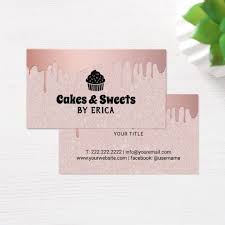 Make your own personalized business card today with our free business card maker. Cakes Sweets Cupcake Home Bakery Pink Glitter Business Card Zazzle Com In 2021 Glitter Business Cards Home Bakery Sweets