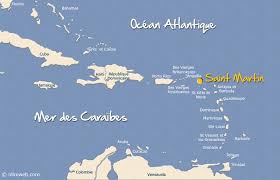 Saint Martin Situation Geographique Saint Martin Caraibes Saint Martin Antilles Francaises