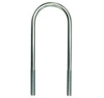 U-Bolt, 1/2-13 x 3-1/8in x 8-7/8in, Zinc-Plated Steel