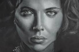 Charcoal lip study by Chickenbone Creative Style Art Gallery