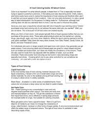 Maybe you would like to learn more about one of these? Food Coloring Guide Cakes Foods