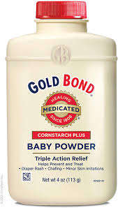 Talcum powder is the main ingredient in gold bond medicated powder. Amazon Com Gold Bond Cornst Plus Baby Pwd Size 4 Oz Health Personal Care