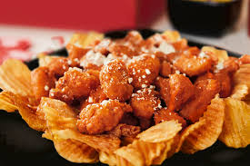 First off, i seasoned chicken with salt pepper, and seared in olive oil until juices ran clear. Red S Bold Boneless Wings Red Robin Catering Redrobin Com