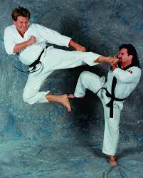 Of the millions of people who have participated in the martial arts since their inception in the united states in 1948, only a few have had a measurable impact with the general public…and joe lewis is at the top of this list. Kickboxing Martial Arts American Karate Icon Joe Lewis Throwing His Flying