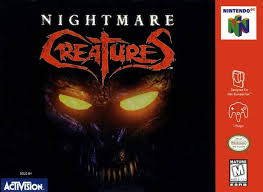 The trouble was that the nintendo 64 used cartridges, not cds. Nightmare Creatures Usa Rom For N64 Juegos Video Juego Videojuegos