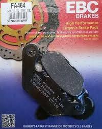 fa464 organic rear ebc brake pads for yamaha