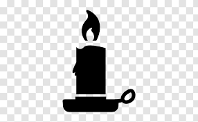 Candlestick Christmas Candle Silhouette Clip Art Transparent Png