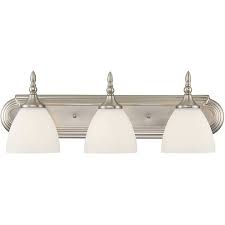 Satin Nickel Bathroom Vanity Light