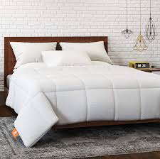 Double brushed fabric for optimal softness you can see and feel. Amazon Com Hospitology Products Microfiber All Season Goose Down Alternative Quilted Comforter Duvet Insert Queen Corner Loops Box Stitched Washable 90 W X 94 L Home Kitchen