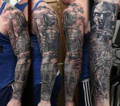 Greek Sleeve Tattoo Artist Mindy Www Holytrinitytattoos Co Uk Holytrinitytattoos Gmail Com Send Us Spartanskoe Tatu Tatuirovki Rukava Tatu Dlya Parnya