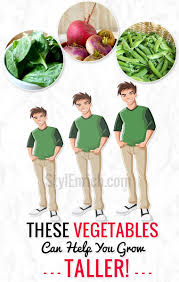 Food can also help make you taller, especially when combined with the appropriate exercise routine such as running. How To Grow Taller Vegetables Can Help You Grow Taller