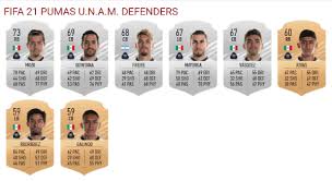 Football players not in fifa 21 because they got not added and their fifa 21 ratings if. Fifa 21 Cuanta Media Tiene Cada Jugador De Pumas Unam Dale Pumas