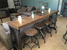Perfect for entertaining, extra sitting or just to make a space useful. Chandler Sofa Bar Table 7326 40 Simmons Upholstery Afw Com Home Bar Table Kitchen Bar Table Bar Table Behind Couch