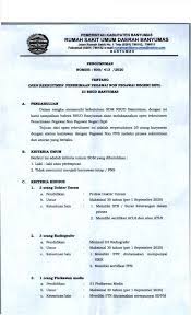 Tak terkecuali juga untuk pegawai pemerintah non pns (pegawai negeri sipil). Lowongan Kerja Non Pns Rsud Banyumas September 2020 Rekrutmen Lowongan Kerja Cpns Bumn Bulan Agustus 2021