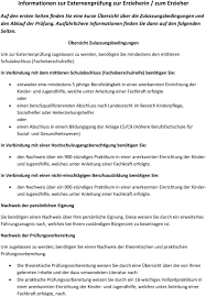 Maybe you would like to learn more about one of these? Informationen Zur Externenprufung Zur Erzieherin Zum Erzieher Pdf Free Download
