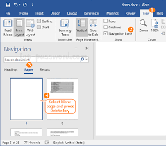 Mar 02, 2021 · delete page in word: Easy Ways To Delete Blank Page In Word 2019 2016 Document Password Recovery