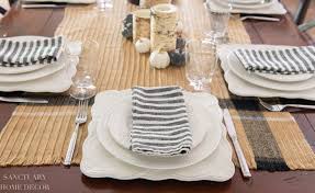 Even if you don't have a dinner party or special occasion that calls for setting a formal table, learning how to do it is a skill every hostess should know—and furthermore, it better educates you on being a. Last Minute Table Setting For A Fall Dinner Party Sanctuary Home Decor