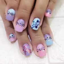 ⭐ diseños de uñas kawai 2020 + videos. Unas Para Ninas Stickers Unas Decoradas Ninas Manicura Para Ninas Unas Para Ninas