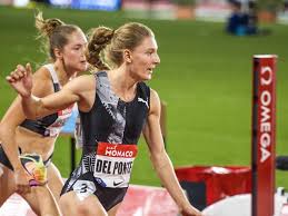 Die einzige deutsche teilnehmerin imke onnen (hannover 96) belegte mit 1,92 metern rang vier. Ajla Del Ponte Holt Diamond League Sieg In Monaco Swiss Athletics
