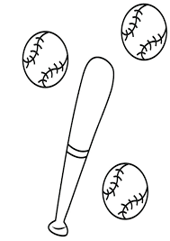 Coloring pages are learning activity for kids, this website have coloring pictures for print and color. Coloring Pages Base Ball And Bat Coloring Page