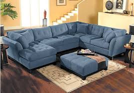 Metropolis Indigo Living Room Collection 4pc 3 Pc Sectional Plus Ottoman 2599 99 Living Room Sets Furniture Living Room Sectional Rooms To Go Sectional