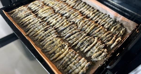 Baked Anchovies