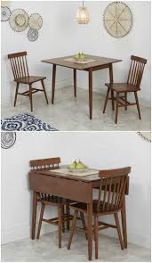 These 12 Dining Tables Are Excellent Solutions For Small Spaces Living In A Shoebox Small Dining Table Set Simple Dining Table Chairs For Small Spaces