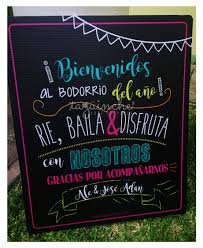 Luis y angela no _ a mi boda. Letrero Bienvenida Boda Www Taguinche Com Letrero De Boda Cartel Bienvenida Boda Pizarras De Boda