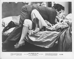 Five Minutes To Live 1961 original 8x10 photograph Johnny Cash on bed with  woman - The Movie Store