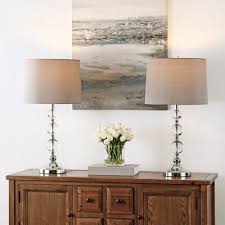 Rosdorf Park Conner-William 24" Clear/Glass Table Lamp Set & Reviews