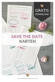 Freebie Schlichte Save The Date Karten Zum Selbst Ausdrucken Save The Date Karten Save The Date Hochzeitseinladung