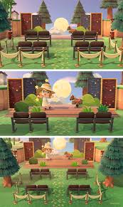 Excited About My Little Live Theater Area And Wanted To Share Animalcrossing Animal Crossing Animal Crossing Wild World Animal Crossing Guide