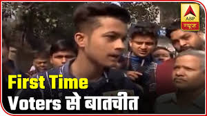 Delhi Election 2020 First Time Voters Excited To Cast Vote Abp News Youtube