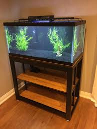 Review Photo 1 Cool Fish Tanks Fish Tank Stand Diy Fish Tank