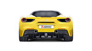 Capristo has pioneered a variety of improvements in the design of performance exhaust systems and carbon fiber accessories. Ferrari 488 Gtb 488 Spider 2019 Slip On Line Titanium Akrapovic Car Exhaust