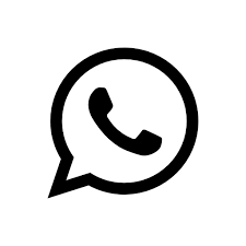 Green whatsapp logo on transparent png. Whatsapp Logo Black And White Png Transparent Images Free Png Images Vector Psd Clipart Templates