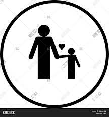 God the father is a title given to god in various religions, most prominently in christianity.in mainstream trinitarian christianity, god the father is regarded as the first person of the trinity, followed by the second person, god the son (jesus christ), and the third person, god the holy spirit. Father Son Symbol Vector Photo Free Trial Bigstock