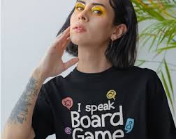 I Speak Board Game Ladies T-shirts