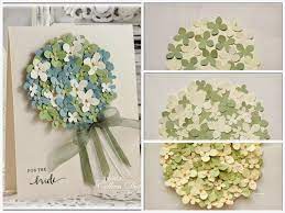 The Card Concept 16 Hydrangea Wedding Wedding Shower Cards Cards Handmade Flower Cards