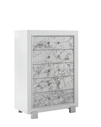 Shop for black marble furniture at cb2. Santorini Metallic White Marble Bedroom Set By Global Furniture