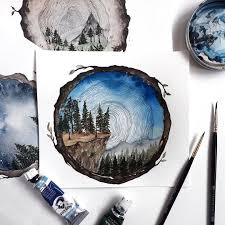 Rosa Artist Designer Rosies Sketchbook On Instagram I Wanted To Paint A Cliff For The Longest Time So Happy I Finall Watercolor Art Art Tutorials Art