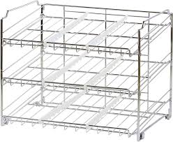 Plywood (i used osb board 7/16″ 4'x8′) the size depends on how large you are going to make your rack. Amazon Com Simplehouseware Stackable Can Rack Organizer Chrome Kitchen Rack Kitchen Storage Organization Kitchen Storage
