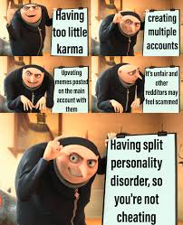 Greetings From Me And My 15 Other Personalities Memes