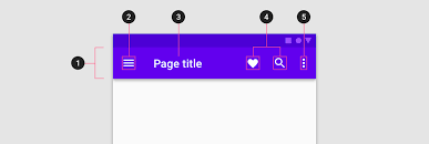 Elementor's table of contents widget helps you organize your page content based on the levels of hierarchy of your heading tags and makes it easier for your. App Bars Top Material Design