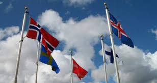 Norge med island og grønland, sverige med finland og danmark samlet. Norge Kvinfo