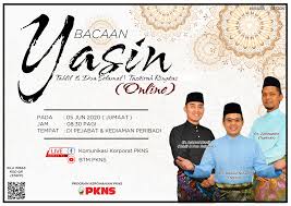 Semoga panduan ini membantu anda. Jemputan Bacaan Yasin Tahlil Komunikasi Korporat Pkns Facebook