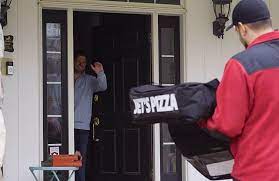 I keep seeing these advertisements about contactless delivery due to covid. Pizza Wings And Salads Jet S Pizza