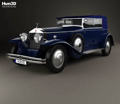 Rolls Royce Phantom I 1929 3d Model Rolls Royce Royce Rolls Royce Phantom