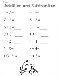 Addition And Subtraction Within 10 Worksheets Kindergarten Subtraction Worksheets Kindergarten Math Worksheets Addition Kindergarten Addition Worksheets